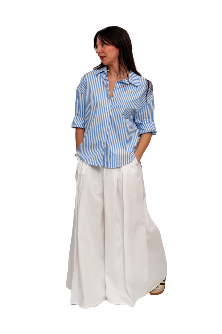 Pantagonna con pinches con coulisse