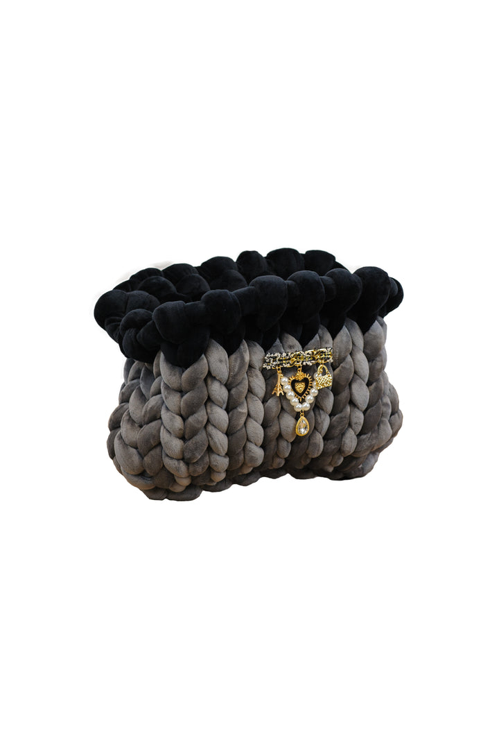 Clutch media bicolor "Audrey"