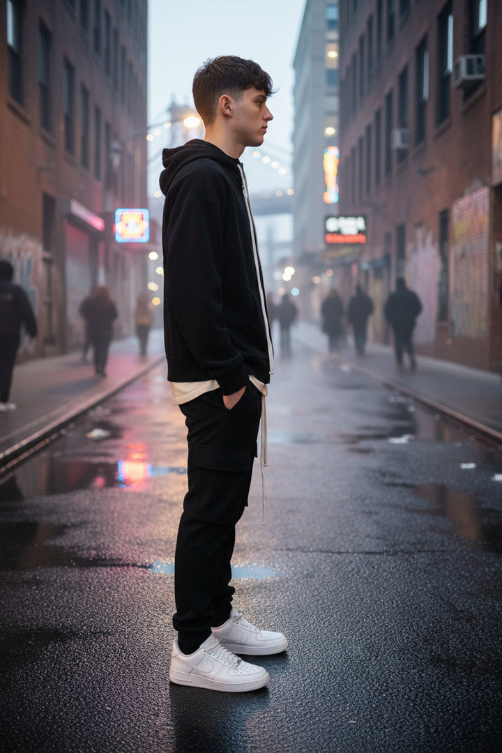 Tuta Cargo in Velluto