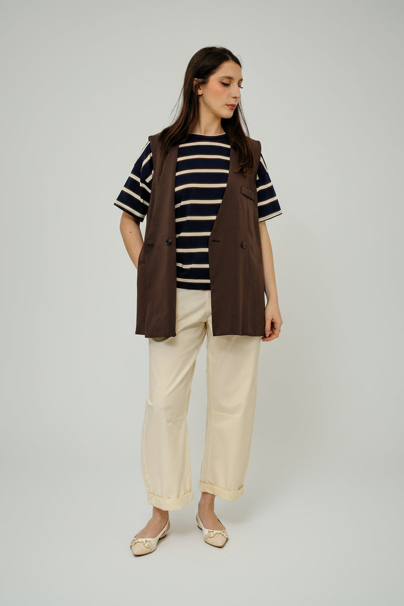 Gilet Over Spacchi Laterali