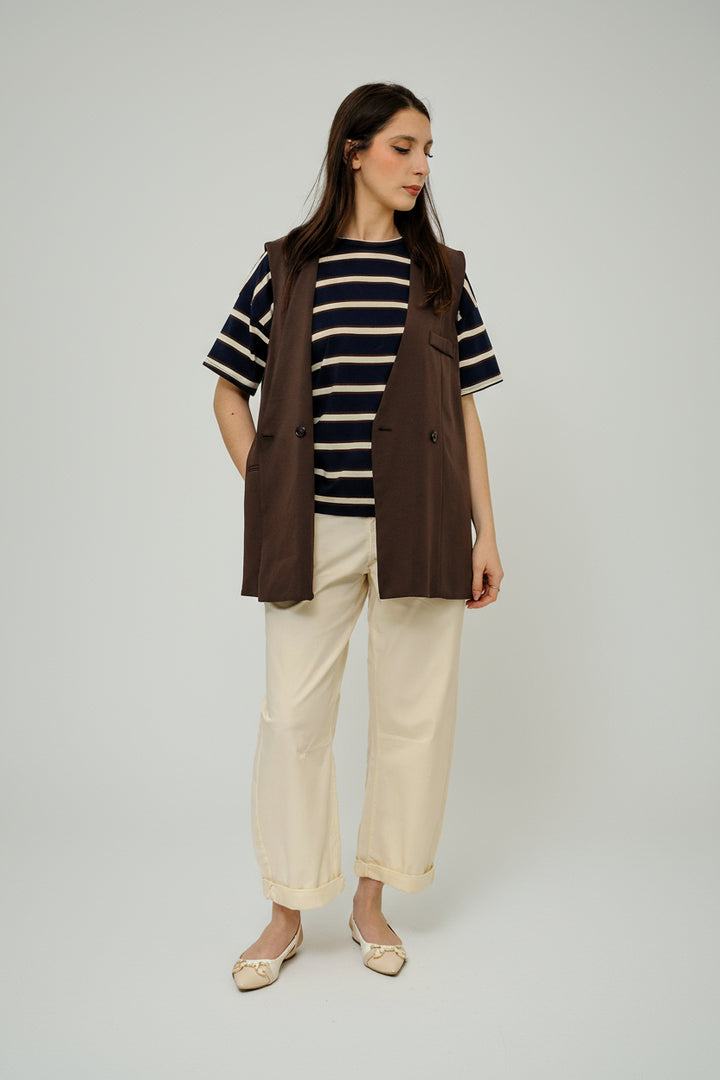 Gilet Over Spacchi Laterali