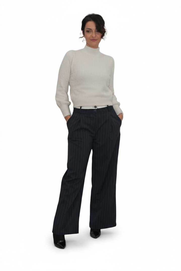 Maglia fluffy con Lurex