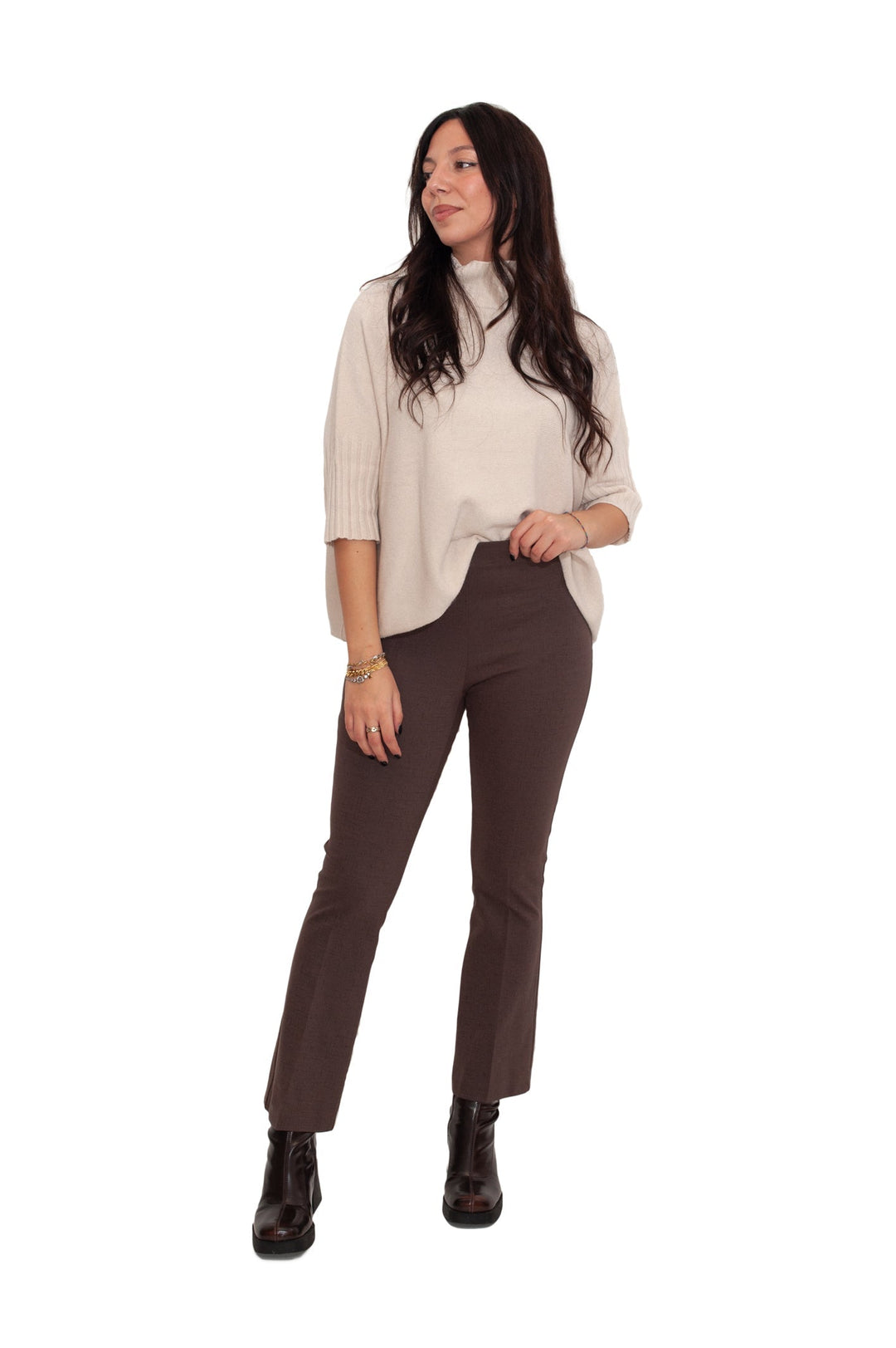 Pantalone punto Milano a trombetta