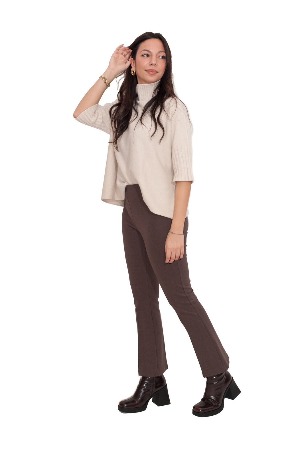 Pantalone punto Milano a trombetta