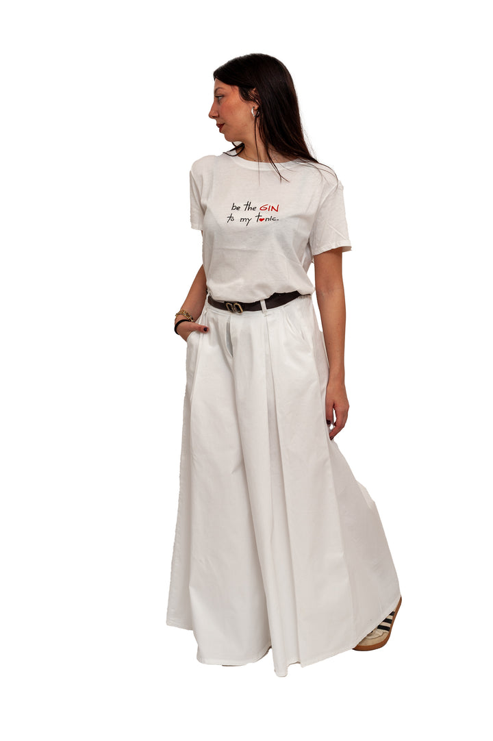 T Shirt "be the GIN to my tonic"