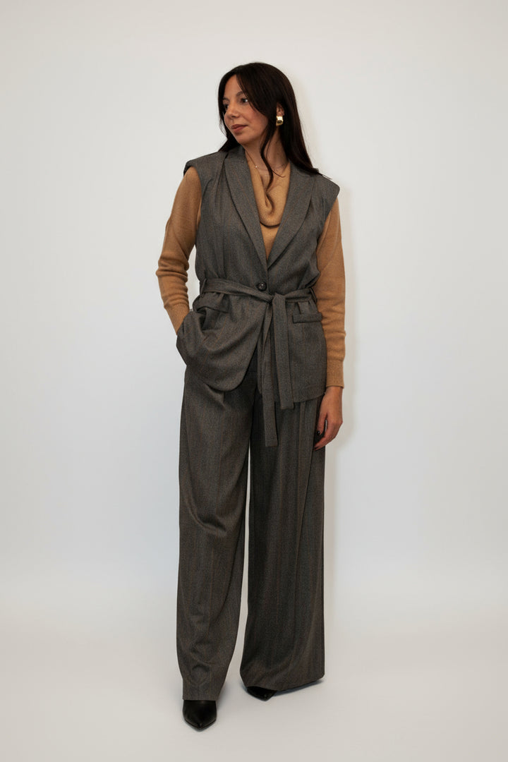 Gilet Sartoriale con Cintura