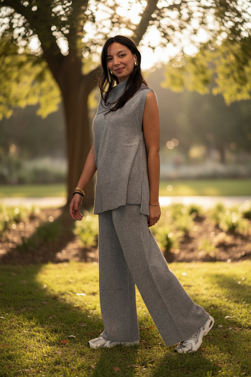 Completo sportivo donna in maglia